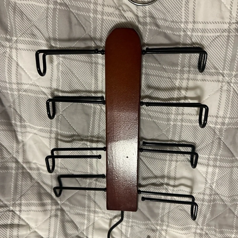 Tie Scarf Hangers Wooden set of two
